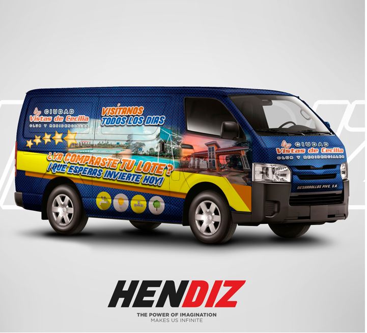 Rotulación vehicular realizada por HENDIZ